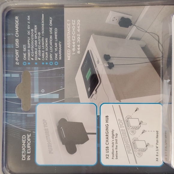 EZ 2-Port USB Charger - Picture 4 of 5